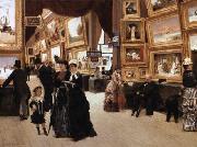 edouard Joseph Dantan Un Coin du Salon en 1880 Spain oil painting artist